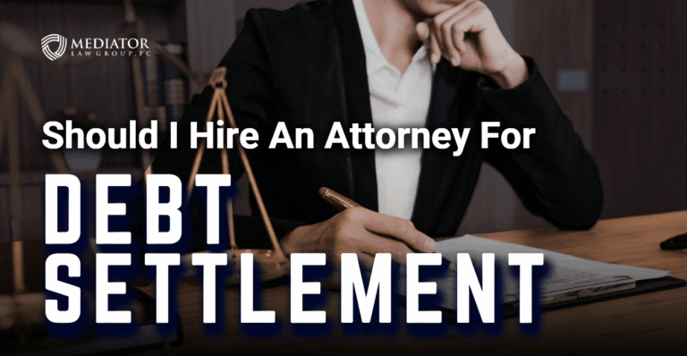 should i hire an attorney for debt settlement