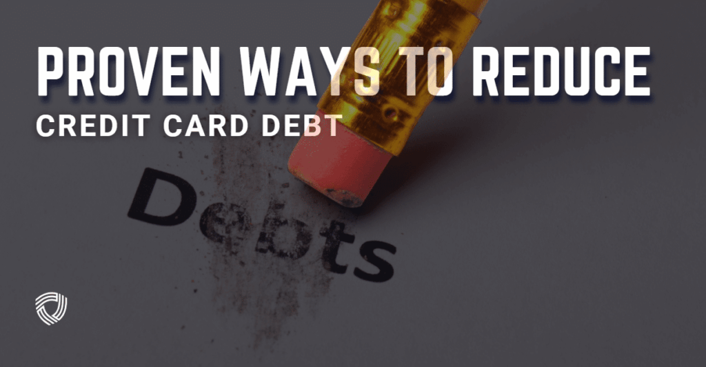 how do I reduce credit card debt