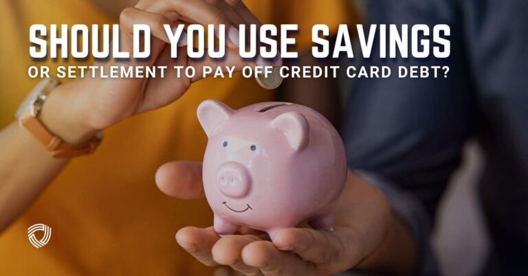 settle debt or use savings, legal debt settlement, debt payoff strategy